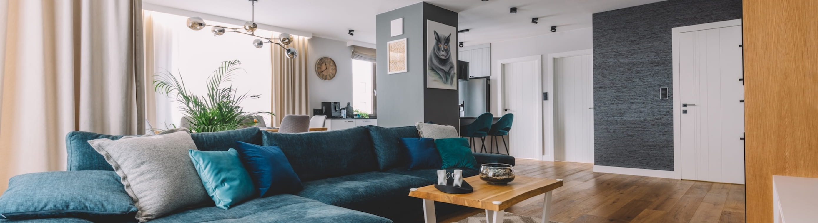 オシャレな内観の住宅