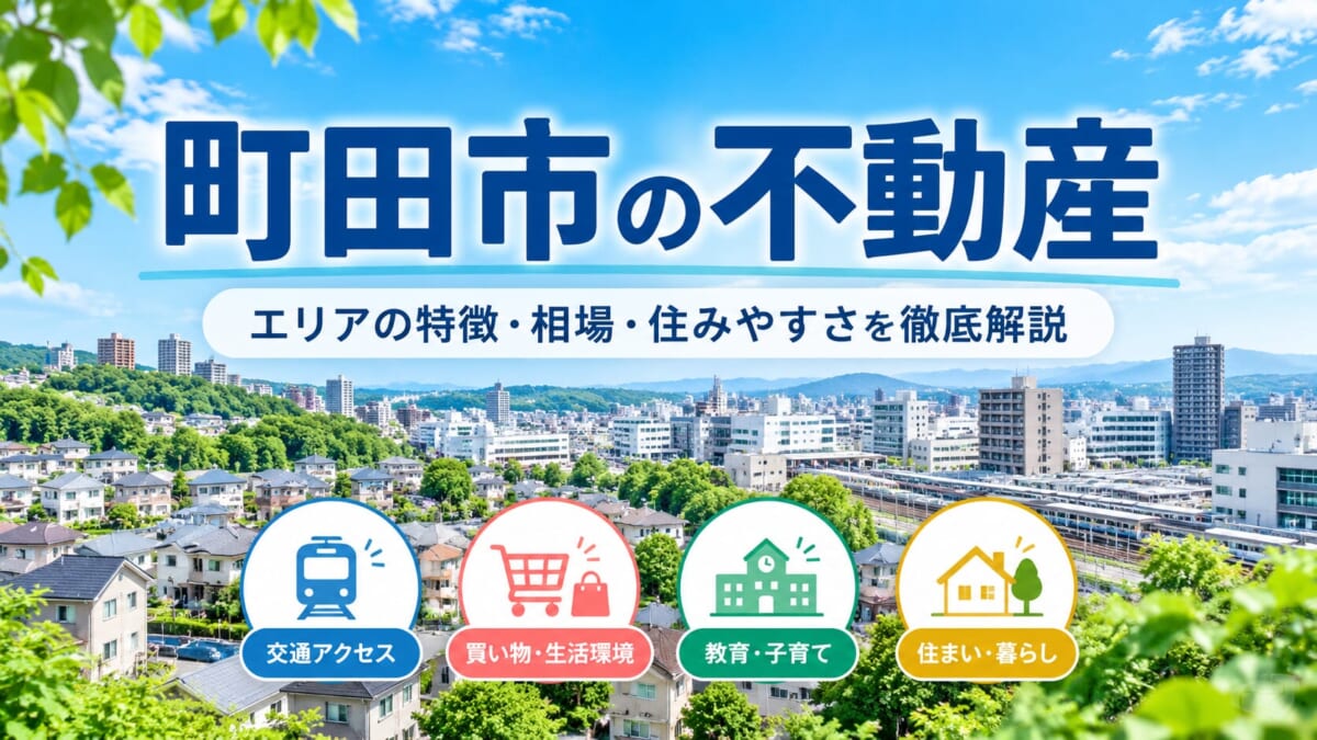町田市で不動産会社を選ぶなら？購入・売却で後悔しないためのポイントを徹底解説！